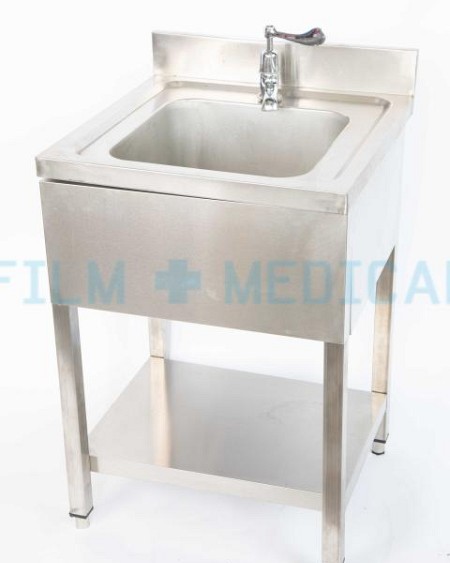 Single Steel Sink on Stand